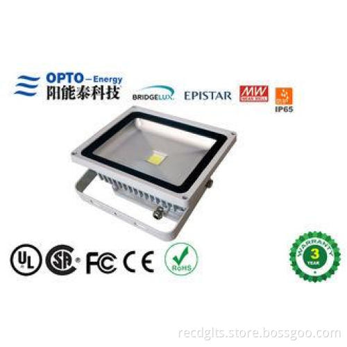 Aluminum 50W COB Outdoor Led Flood Lights Replacement AC110
